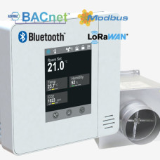 QVR20-BAC BACnet VAV Controller with CO2, 1FLOW, 1UI, 4AO, (1RO)