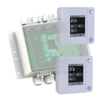 TCR82 BACnet Ceiling Mounted Room Controller, 4UI, 4AO, 4DO, 2x Room Interfaces